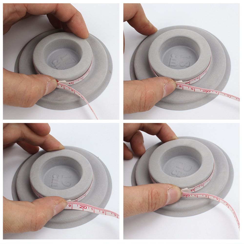 Bead Mat Velvet - DIY Design Craft Measuring Tool Grey