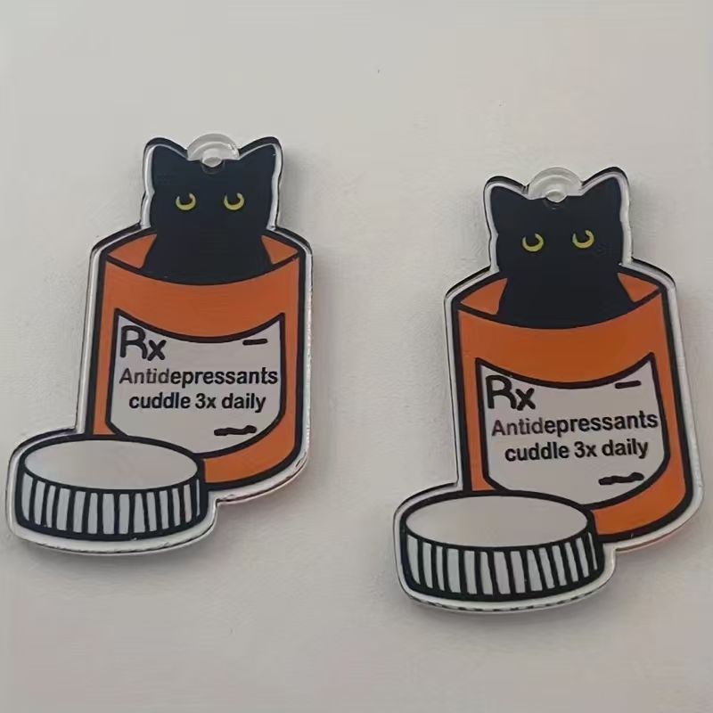 10pcs acrylic medicine cat pen - đánh giá và giá Jewelry Making For Birthday Party