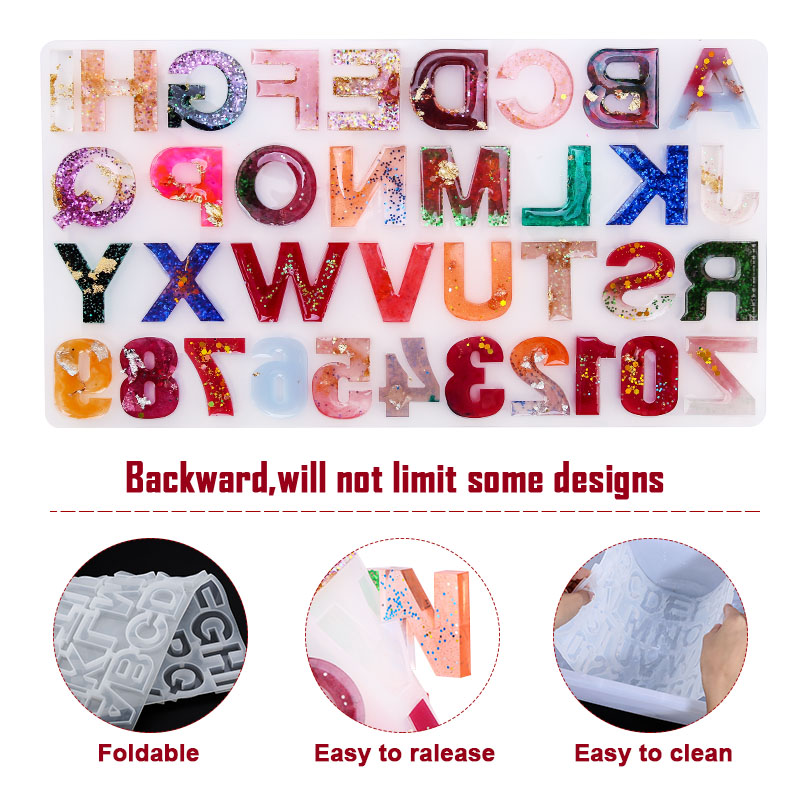 Bảng Chữ Cái Nhựa Dính Khuôn B - đánh giá và giá Jewelry Making Uv Resin Kit