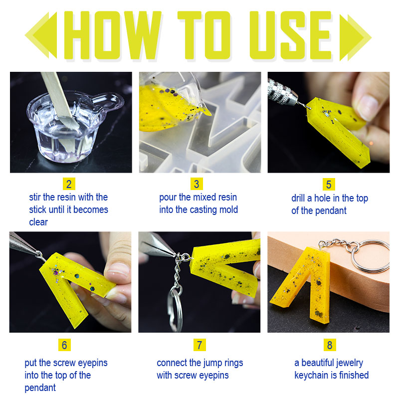 Bảng Chữ Cái Nhựa Dính Khuôn B - đánh giá và giá Jewelry Making Uv Resin Kit