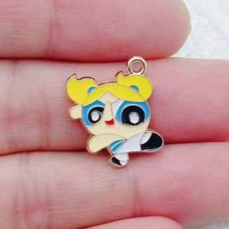 10pcs Alloy Oil-Dripping Carto - đánh giá và giá Jewelry Making For Birthday Party