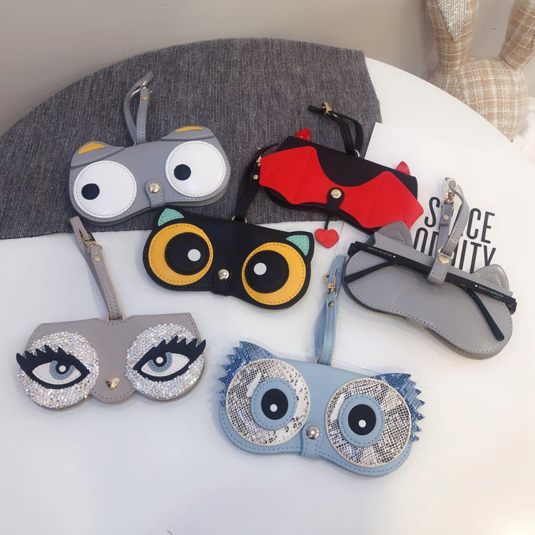 ins cartoon cute glasses case  - đánh giá và giá Jewelry Making Glasses