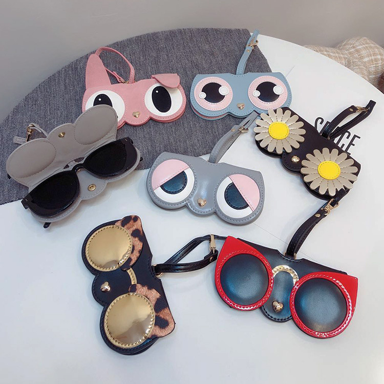 ins cartoon cute glasses case  - đánh giá và giá Jewelry Making Glasses