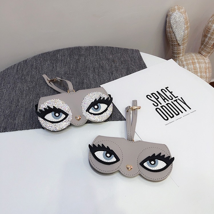 ins cartoon cute glasses case  - đánh giá và giá Jewelry Making Glasses