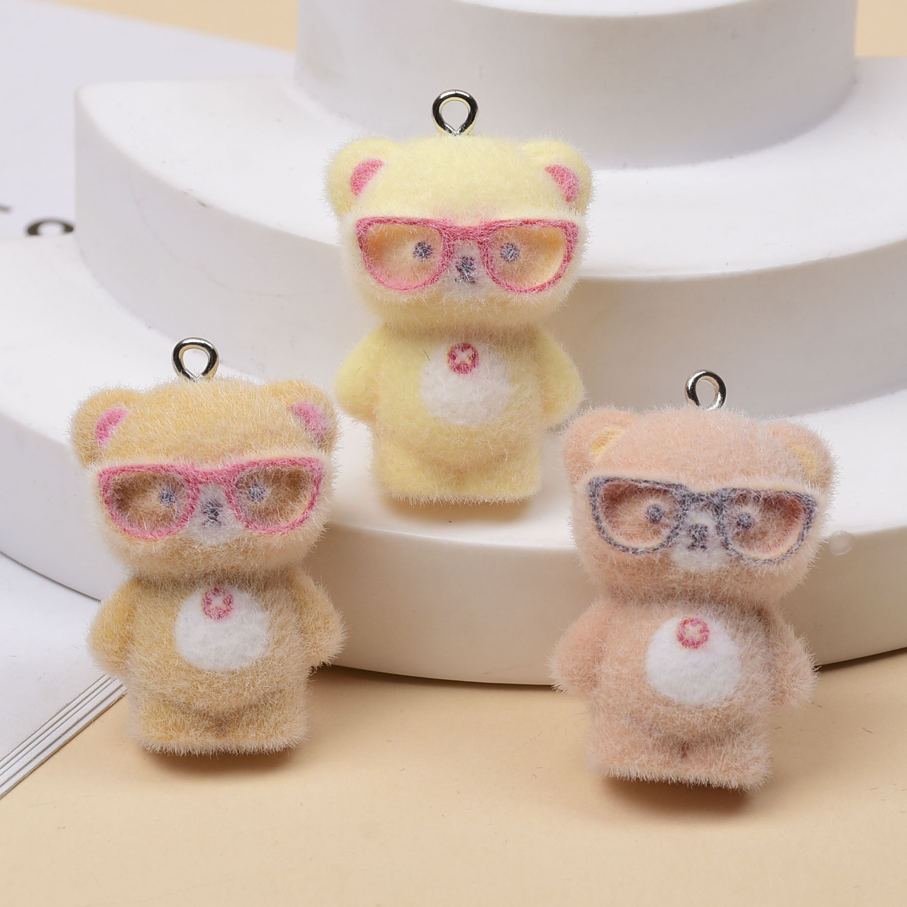 3pcs 3D Flocking Glasses Littl - đánh giá và giá Jewelry Making Glasses