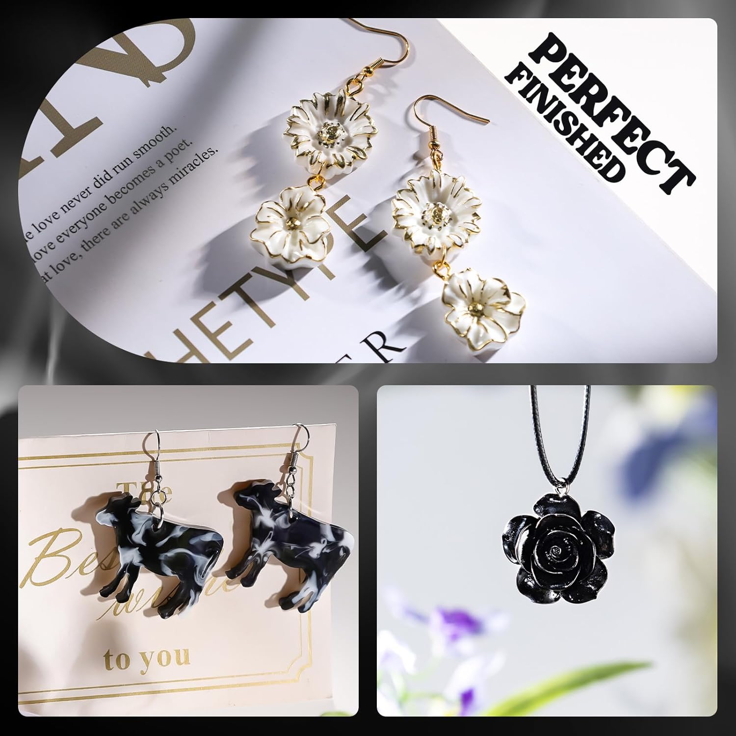 Colored UV Resin100g White& Bl - đánh giá và giá Jewelry Making Uv Resin Kit
