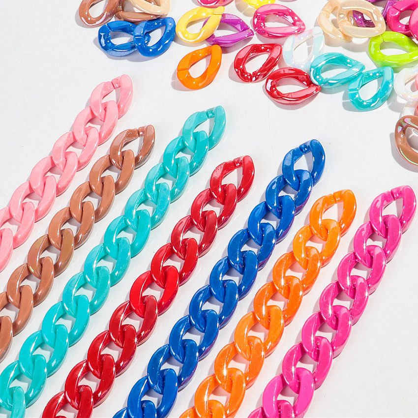 40pcs Iridescent Acrylic 17x22 - đánh giá và giá Jewelry Making Glasses