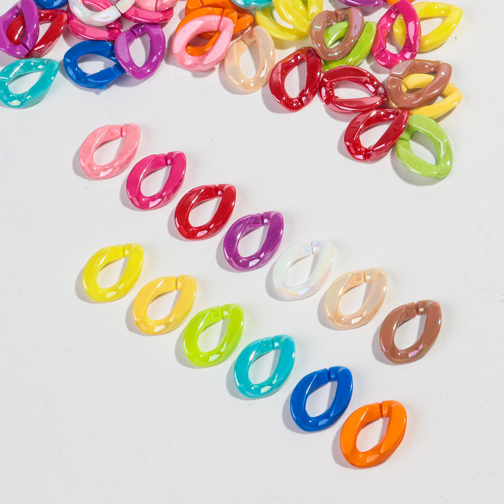 40pcs Iridescent Acrylic 17x22 - đánh giá và giá Jewelry Making Glasses