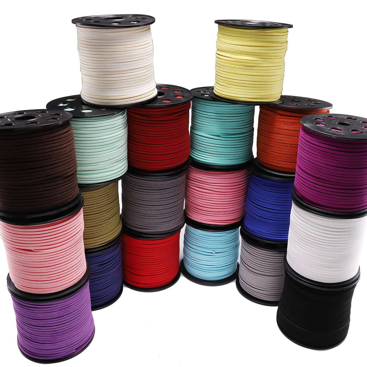 10 Mét/lô 2.5 Mm Dẹt Giả Da Lộ - đánh giá và giá Bead Mat Velvet