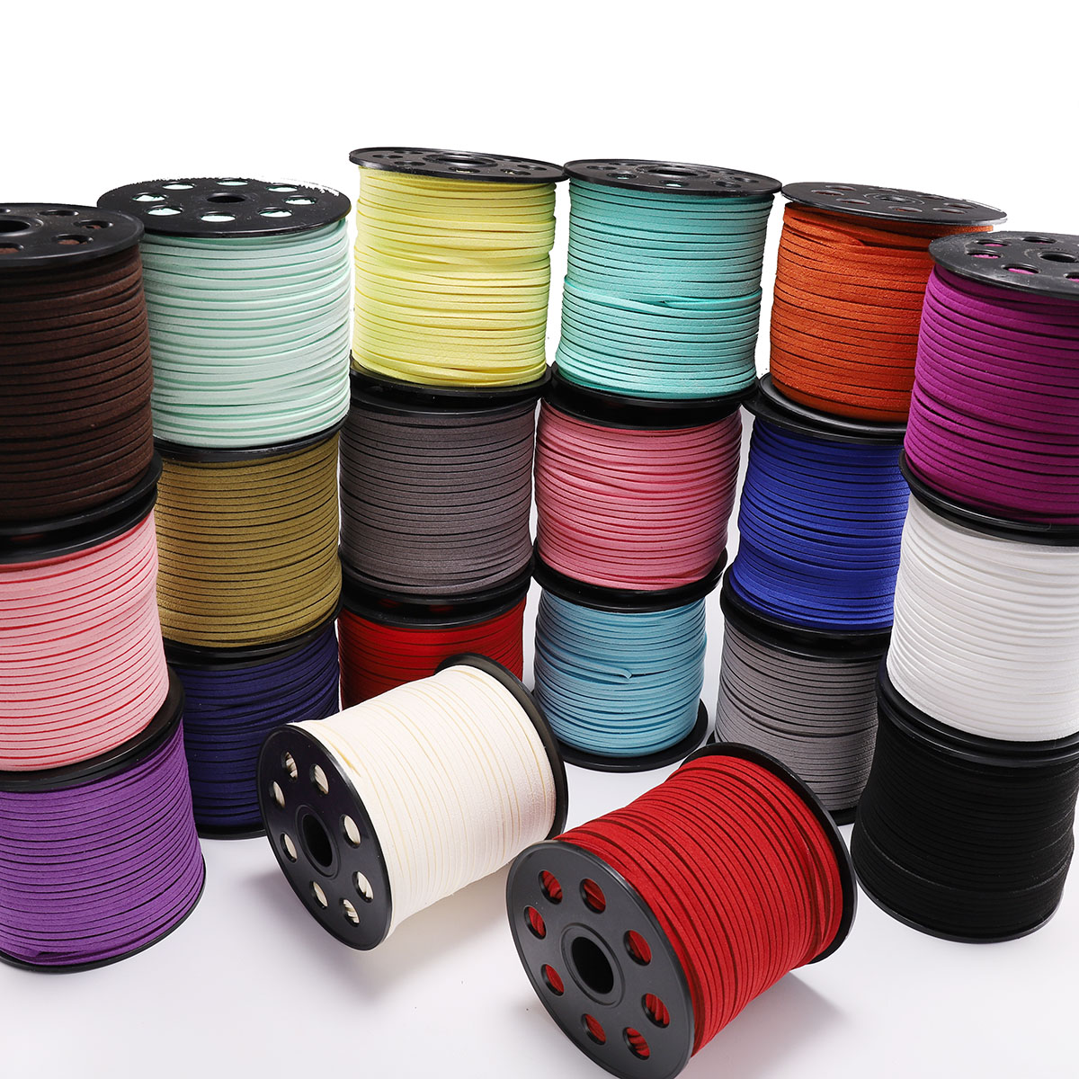 10 Mét/lô 2.5 Mm Dẹt Giả Da Lộ - đánh giá và giá Bead Mat Velvet