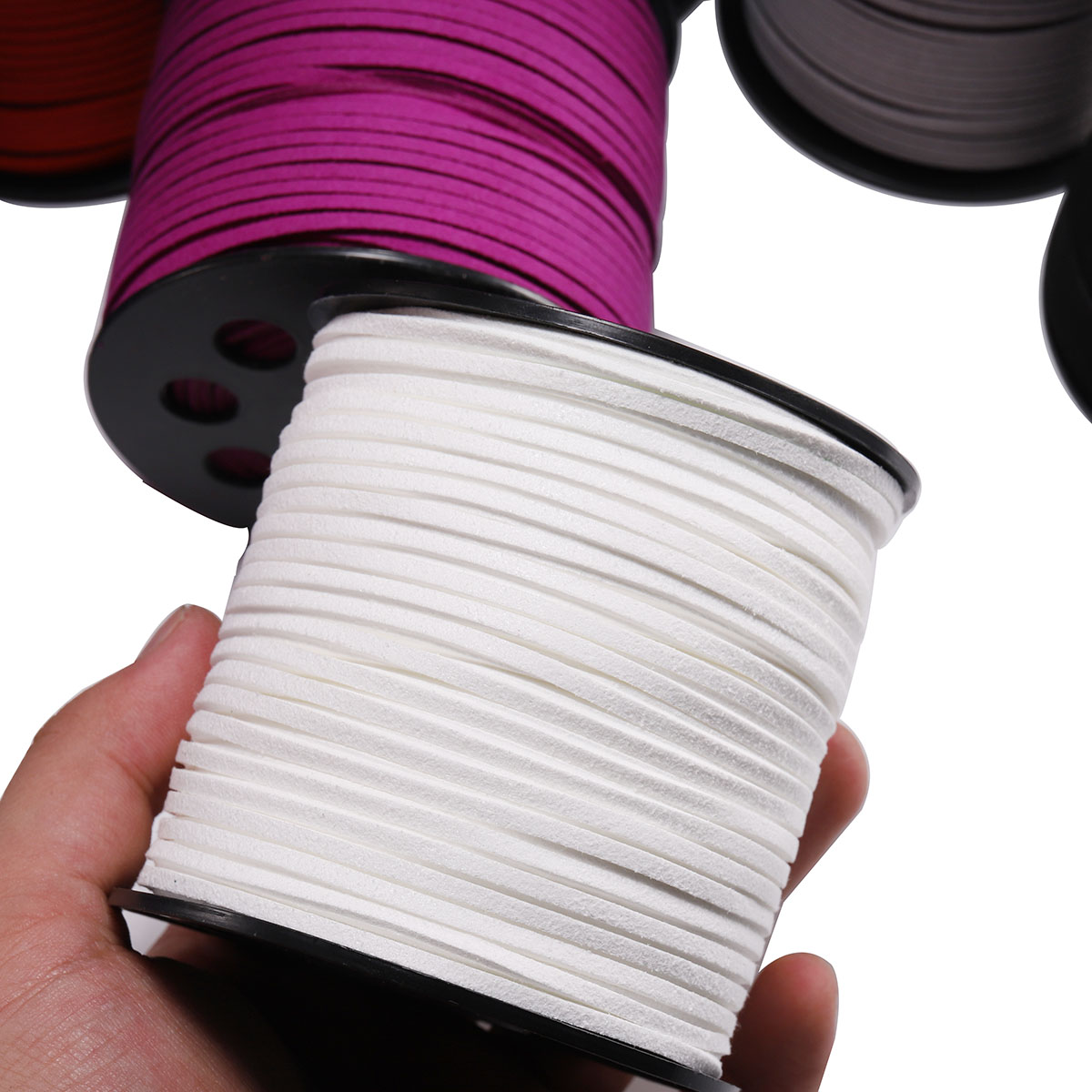 10 Mét/lô 2.5 Mm Dẹt Giả Da Lộ - đánh giá và giá Bead Mat Velvet