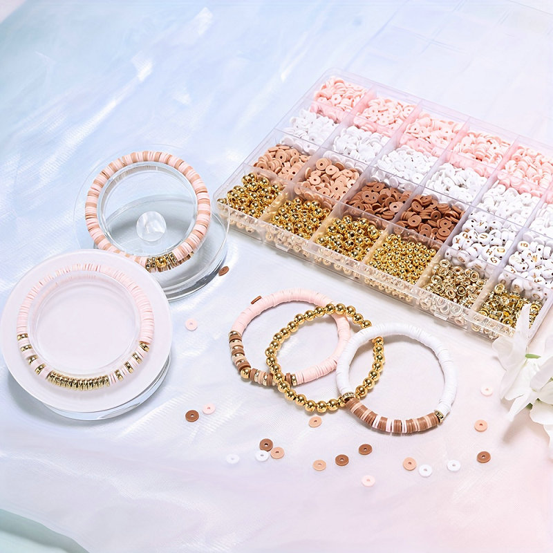 Style DIY Clay Beads Bracelet  - đánh giá và giá Jewelry Making For Birthday Party
