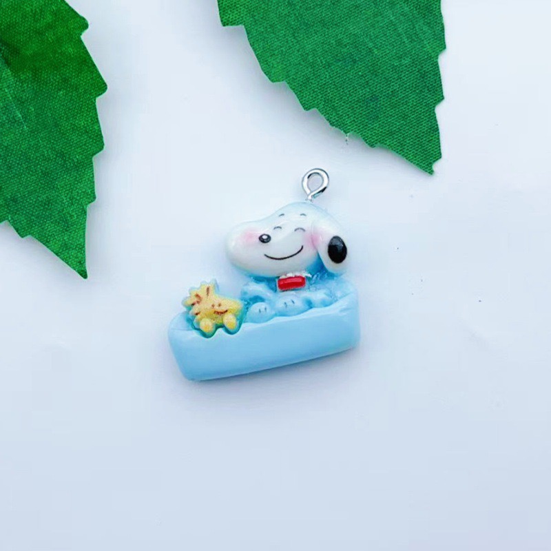 12pcs resin cartoon dog pendan - đánh giá và giá Jewelry Making For Birthday Party
