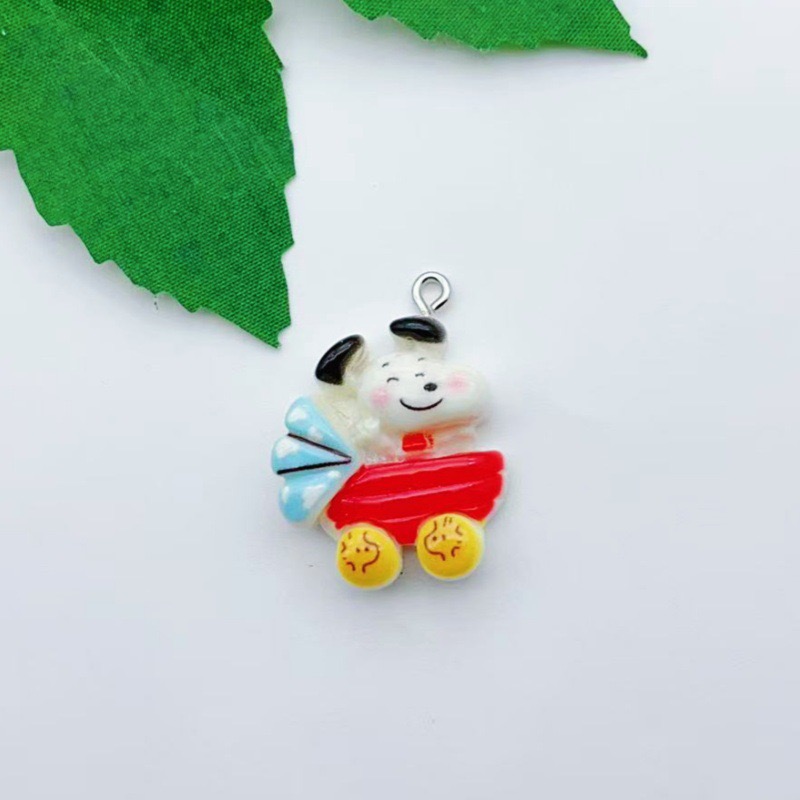 12pcs resin cartoon dog pendan - đánh giá và giá Jewelry Making For Birthday Party
