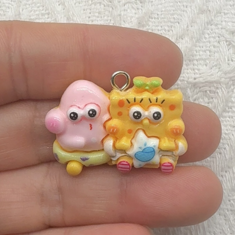 10pcs cartoon resin pendant, D - đánh giá và giá Jewelry Making For Birthday Party